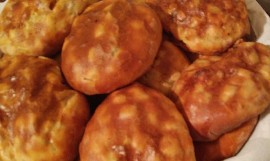 Пирожки с яблоками
