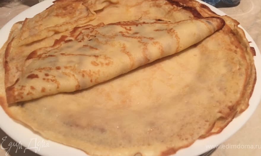 Блины на сыворотке