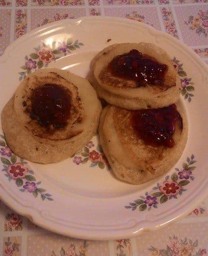 Оладушки с яблочками