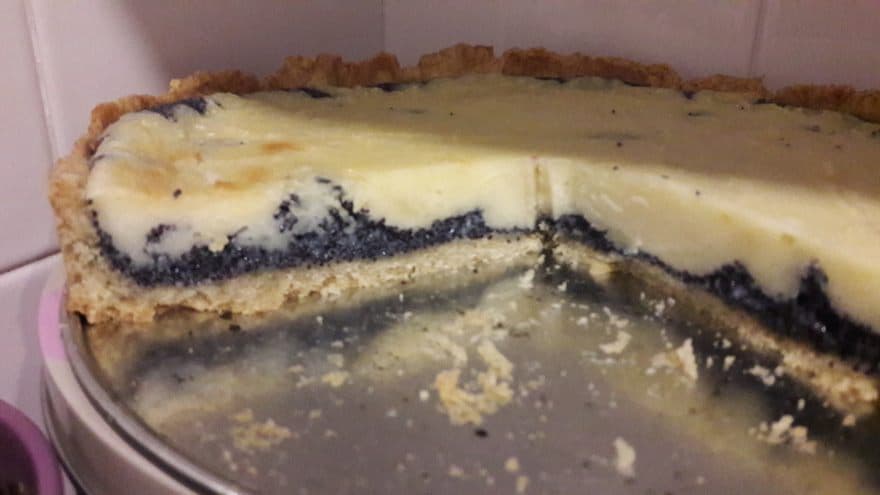 Тарт с маком и маскарпоне