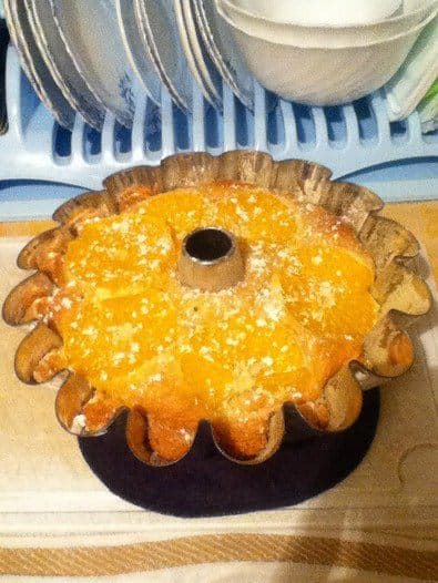 Апельсиновый кекс