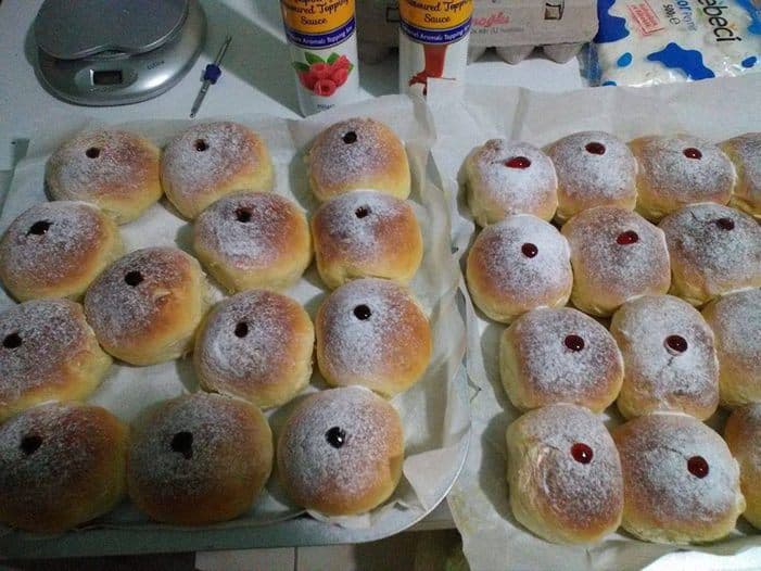 Пончики «Суфганиет» из духовки