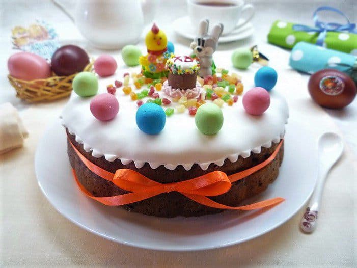Пасхальный кулич-кекс Симнель (Easter Simnel Cake)