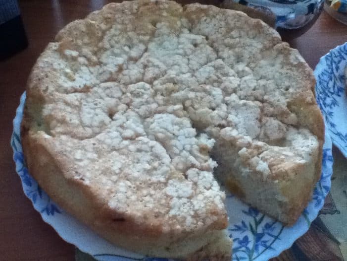 Нежный пирог с апельсинами