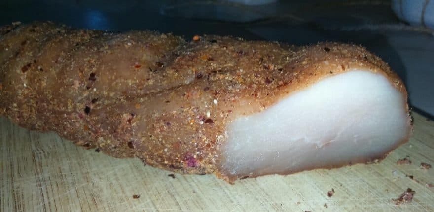 Куриные грудки сыровяленые