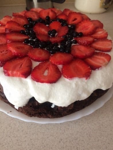 "Шокошок " или торт шоколадный без муки (Torta di cioccolato senza farina)
