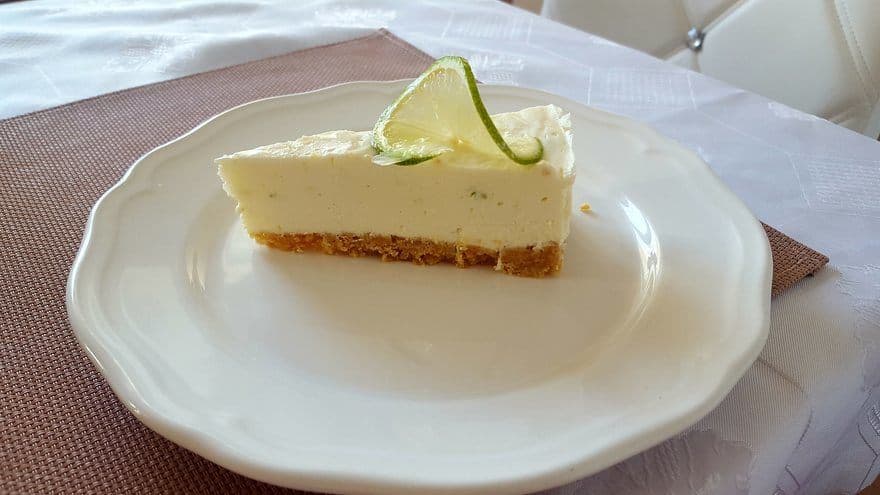 Лаймовый чизкейк (без выпечки)