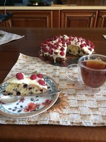 Летний ягодный пирог