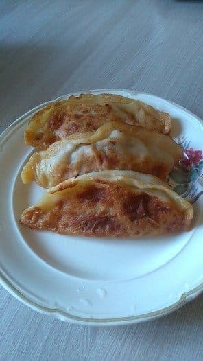 Японские жареные пельмени гедза