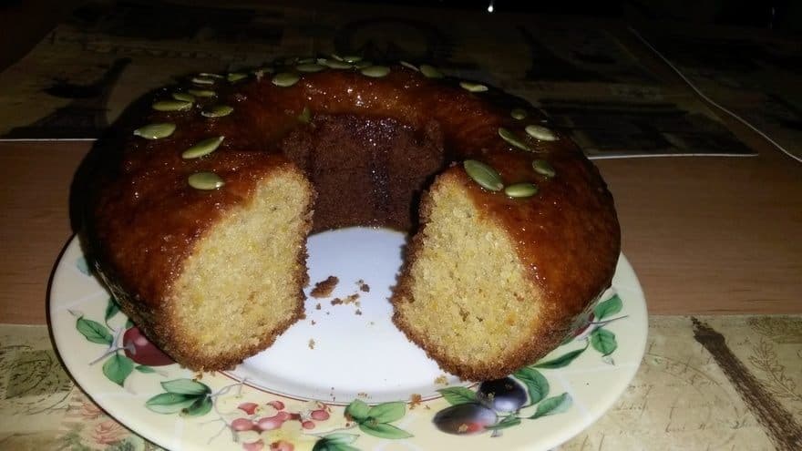 Нежнейший тыквенный кекс с цитрусовой помадкой