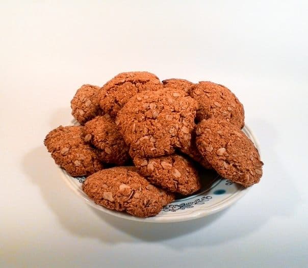 Овсяное печенье с кокосовой стружкой 