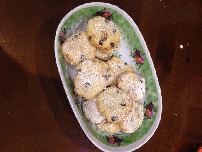 Песочное печенье с фундуком и шоколадом