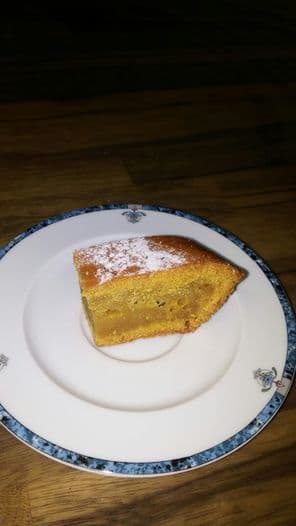 Кекс с тыквой
