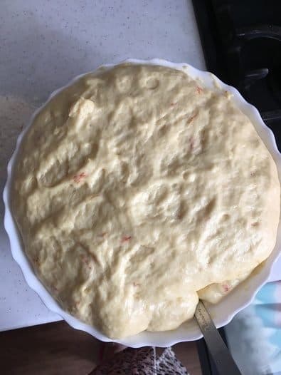 Куличи с цукатами и изюмом