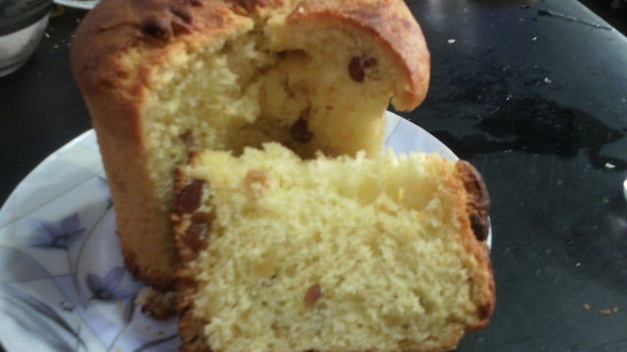 Кулич (ложкой)