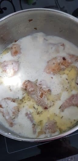 Кролик в молоке