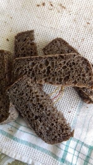 Ржаной заливной хлеб