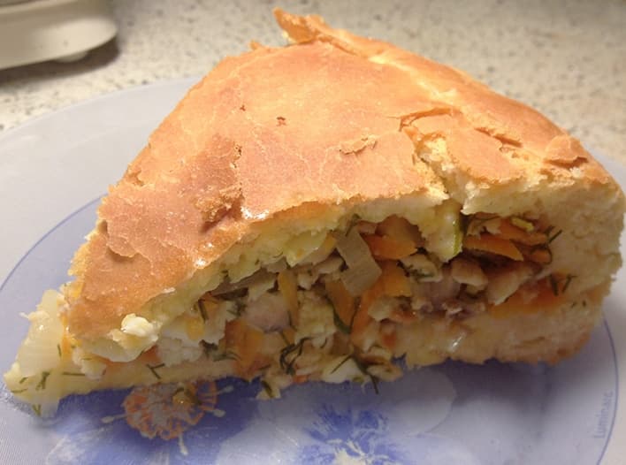 Пирог с сомом