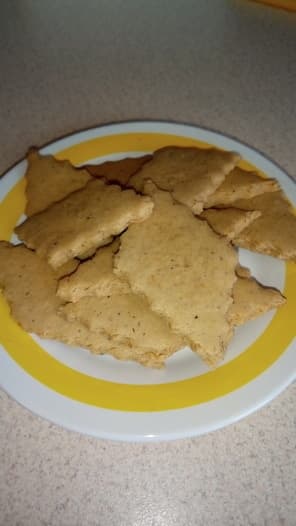 Ванильное печенье с халвой
