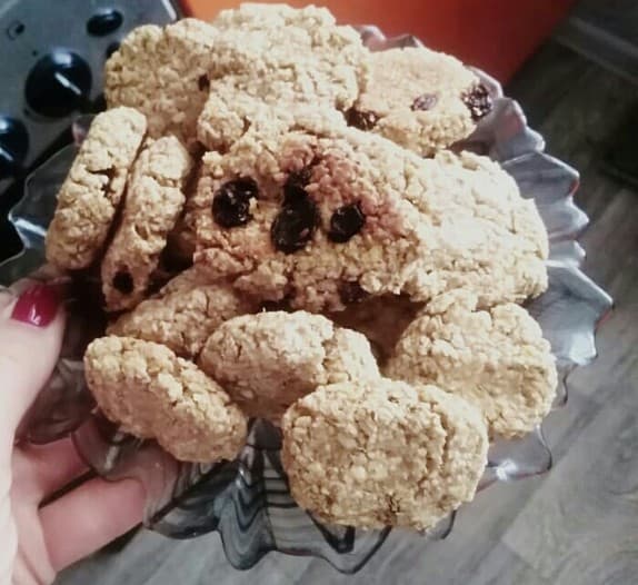 Овсяное печенье с медом и апельсином