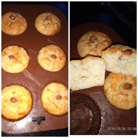 Рисовый пудинг с орехами