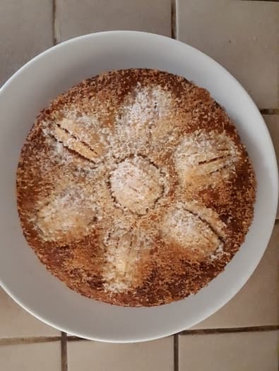 Вкуснейший яблочно-кокосовый пирог 
