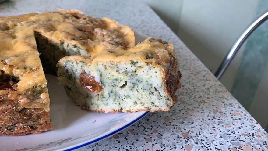 Кабачковая пицца