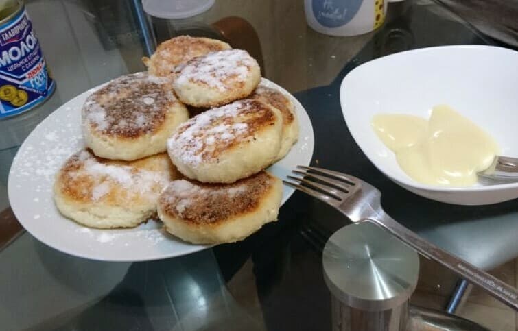 Сырники с кокосом и рисом без муки
