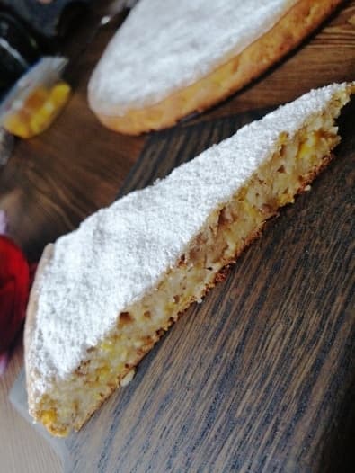 Ароматный тыквенный манник с грецкими орехами