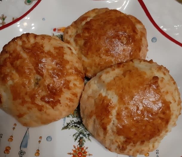 Пышное печенье на кефире