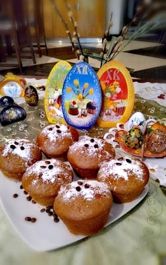 Кофейные маффины с шоколадом 