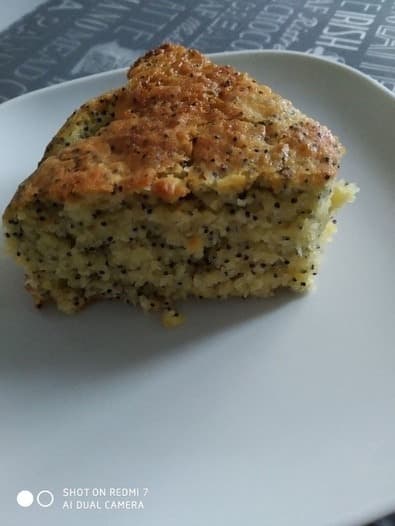 Лимонно-маковый кекс