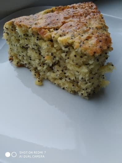 Лимонно-маковый кекс