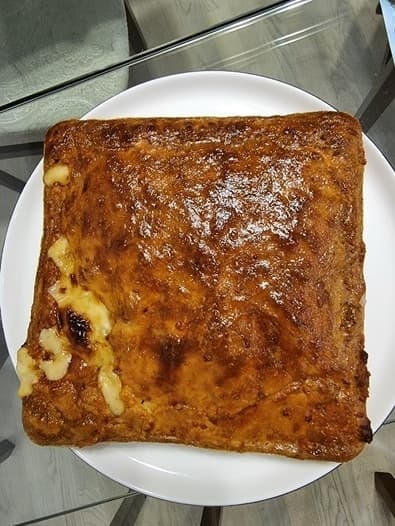Пирог с цыпленком, грибами и чеддером