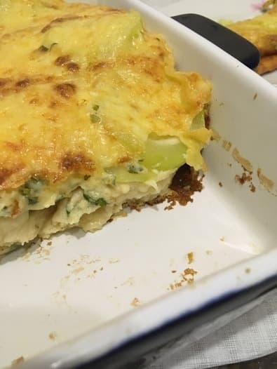 Клафути с кабачками и козьим сыром